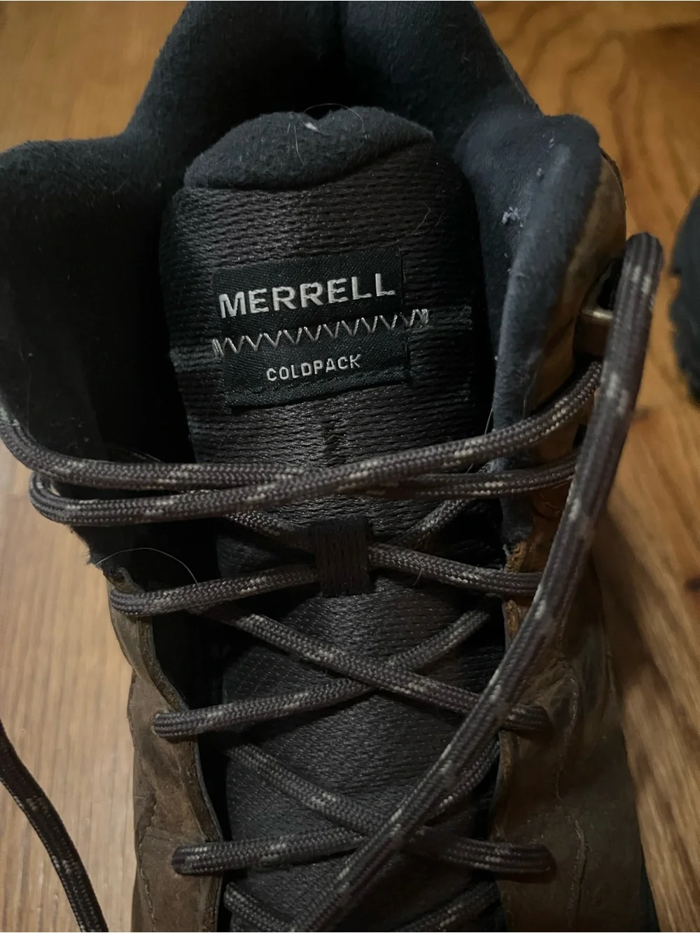 Men's Coldpack 3 Thermo Mid Waterproof Lace up Merrill Boots size 12